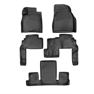 GMC Acadia Floor Mats - Omac - Rubber TPE - Black - '07-'16